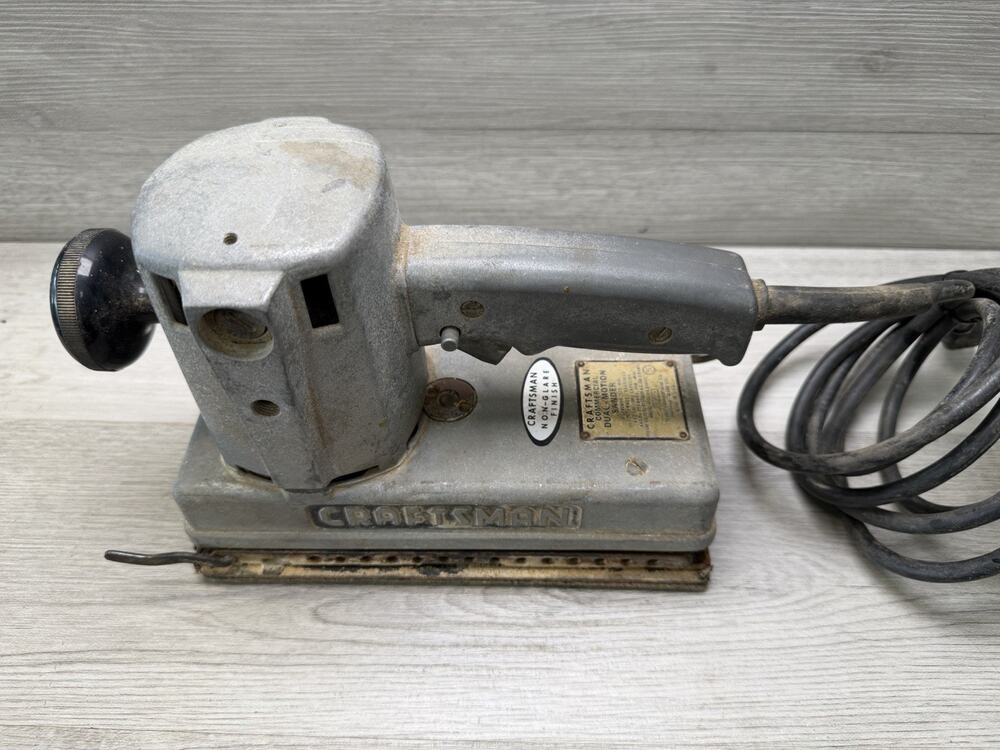 Vintage Craftsman 315-22411 Industrial Dustless Dual Motion Electric Sander